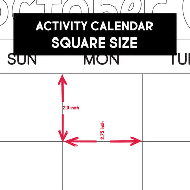 Summer Activity Calendar Coloring Sheet